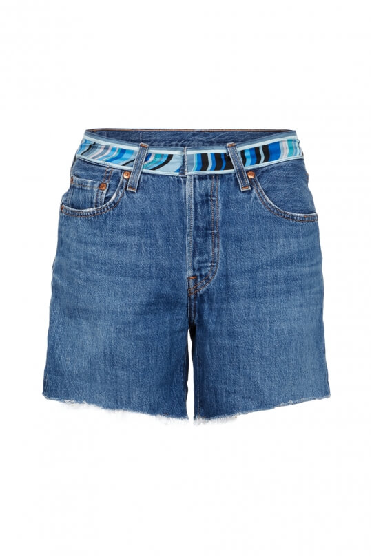 UPCYCLING DENIM SHORT PAVOT