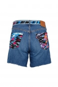 UPCYCLING DENIM SHORT PAVOT