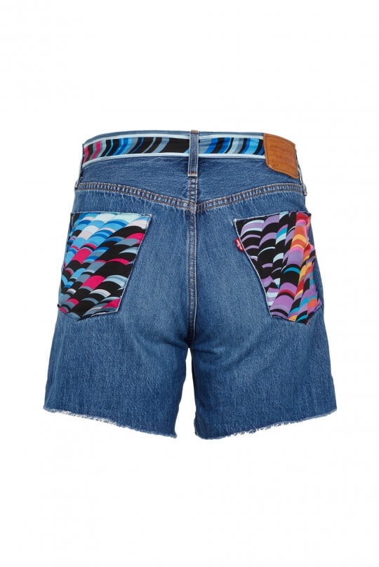 UPCYCLING DENIM SHORT PAVOT