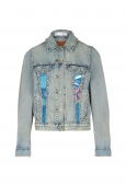 UPCYCLING DENIM JACKET LILAS
