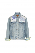 UPCYCLING DENIM JACKET LAVANDE