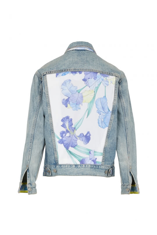 UPCYCLING DENIM JACKET LAVANDE