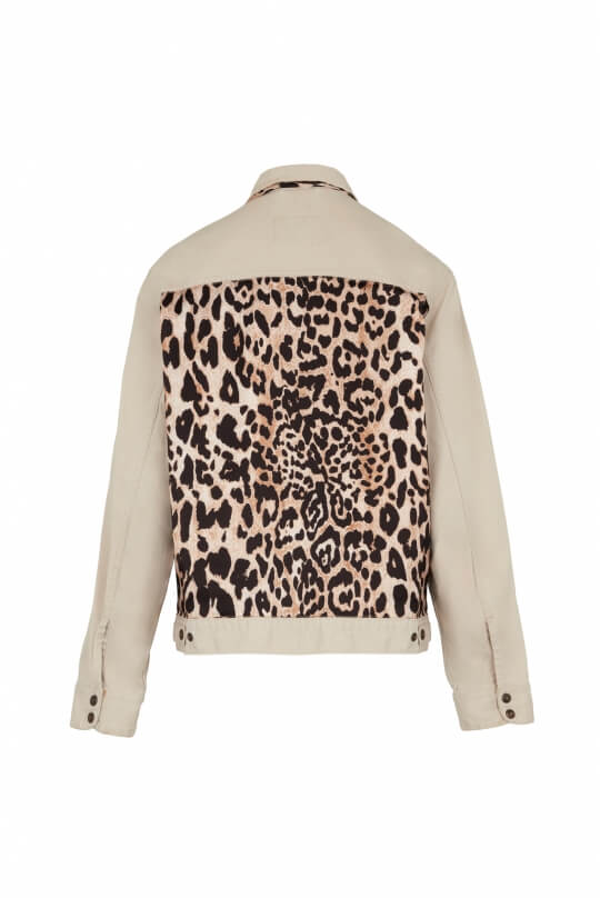 UPCYCLING DENIM JACKET LILAS