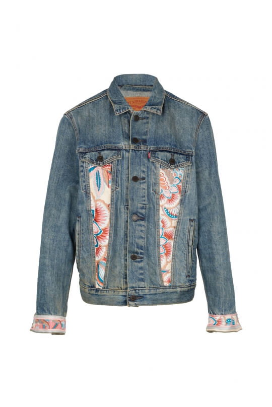 UPCYCLING DENIM JACKET ORCHIDEE
