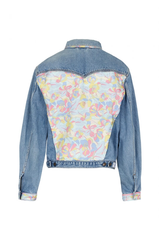 UPCYCLING DENIM JACKET MUGUET