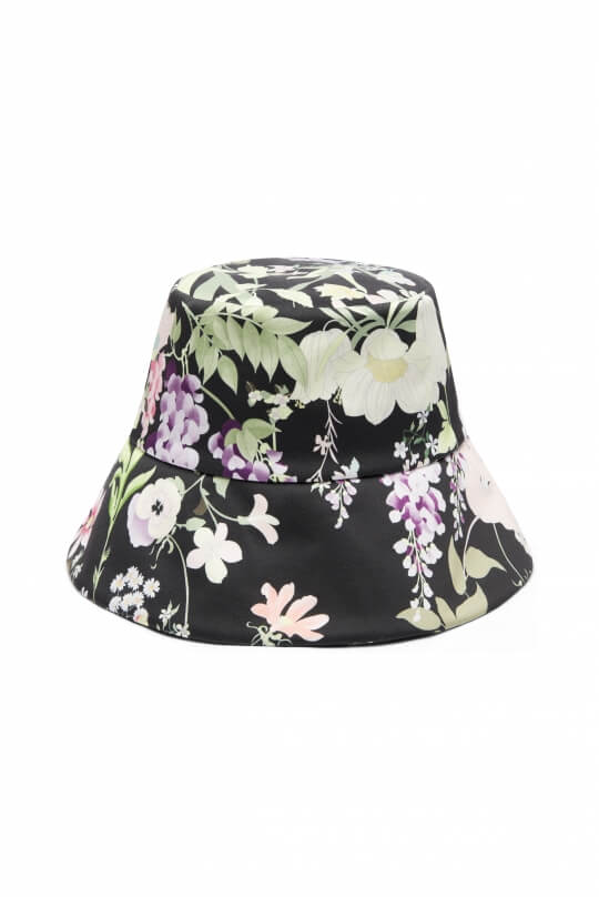 Bob à fleurs rose pâle