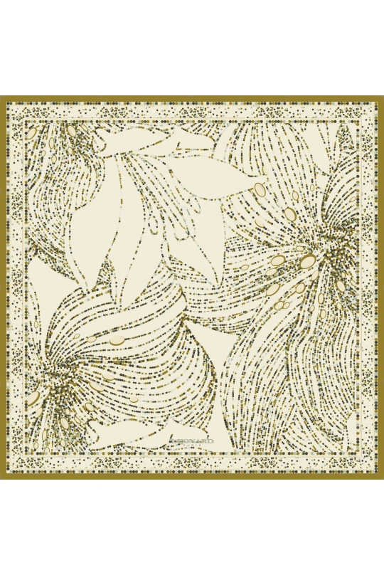 CARRE 70x70 EN TWILL DE SOIE