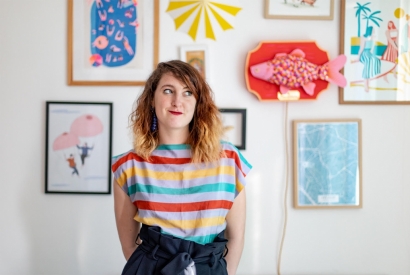 Live Instagram avec Charlotte Sagory pour créer une orchidée colorée en papier